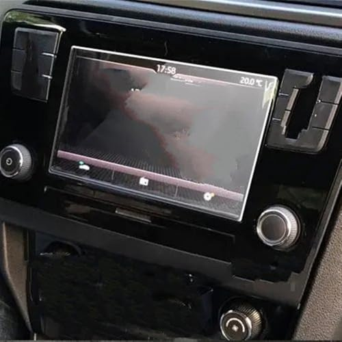 Auto Folie Zubehör Kompatibel Mit Skoda Für Rapid Für Swing 3 2018 6,5 Zoll Auto Navigation Schutz Film Gehärtetem Glas Schutz Film Auto Zubehör