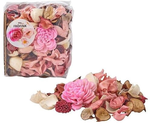 ProTuning FRÖFINK Scented potpourri, pink flowers pink, 60 g