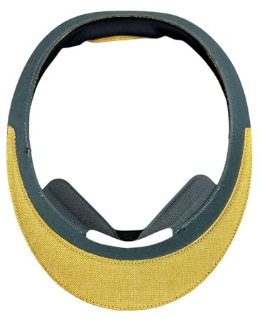 Mustard Visor, Premium Replacement Sun Visor for Cycling Helmet, Large 60cm-62cm, Lightweight Polycarbonate, Easy Magnetic Attachment, Urban Commuting