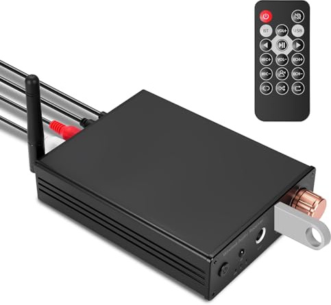 Bluetooth 6.0 Sender und -Empfänger, unterstützt A2DP/AVRCP/A2DP/HFP3 in einem Audioadapter, geeignet für Fernseher, Kopfhörer, Lautsprecher und Stereoanlagen