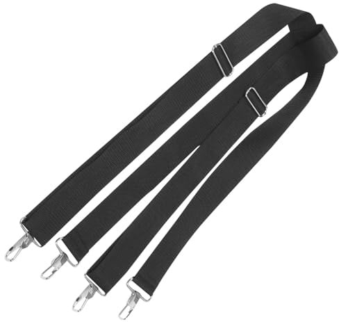 MINAOLULUS Verstellbarer Snare Drum Tragegurt Doppelschultergurt für Marschtrommel und Spielmannszug Einsatz Komfortabler Trommelgurt für Kleine Trommel
