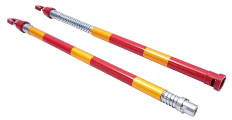 ALFORZAN Barra di traino 8T, supporto di traino con ammortizzatore a molla per auto, SUV, camion | Barra di traino di sicurezza ammortizzata, forte capacità di carico, rimovibile, per traino di traino