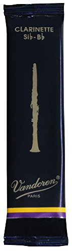 Vandoren Traditional Bb Clarinet Reeds - Single - Strength 3