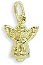 Schutzengel Christkind Anhänger echt 585 Gold 14 Karat (047)