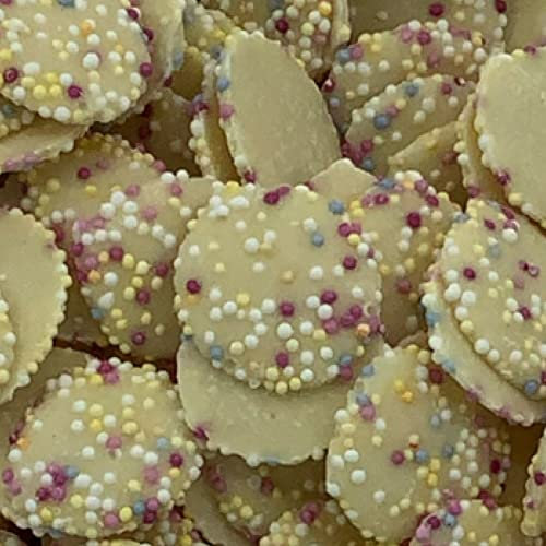 Hannah's White Chocolate Jazzles (500g Bag)