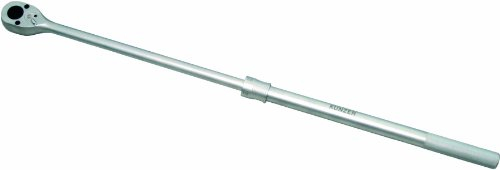 Kunzer 7VR34 Verlängerungsknarre 3/4 mit 24 Zähnen, sechsstufig ausziehbar von 600-1000 mm - robuste Ausführung