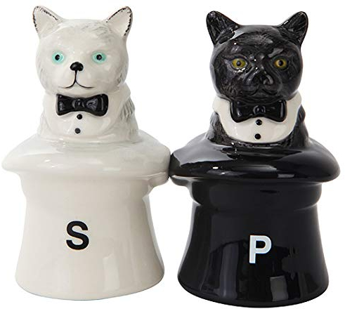 Salière et Poivrière Cats in Hats