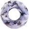 Compagno Damen Schal Loop mit Sternen oder Glitzer mit Farbverlauf Damenschal Schlauchschal Loopschal, SCHAL Farbe:Verlauf Weiß-Blau