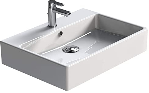 Aqua Bagno SOLO Lavabo, 70 x 50 cm, in ceramica, di Design