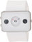 The One Herrendigital-Analoguhr Turning Disc IP104-3WH weiß/weiß