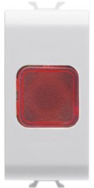 Gewiss Spia di Segnalazione Rosso 1M Bianco