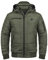 Blend BHBoris Herren Winterjacke Steppjacke Jacke gefüttert mit Abnehmbarer Kapuze Reißverschlusstaschen Regular fit, Größe:2XL, Farbe:Peat Green (77200)