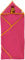 Playshoes Unisex Kinder Frottee-Kapuzentuch die Maus 340040, 18 - Pink, 100x100cm