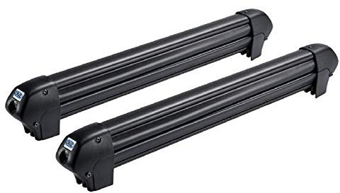 Mountney Porte-skis Ski Rack 6 Noir Aluminium Voiture