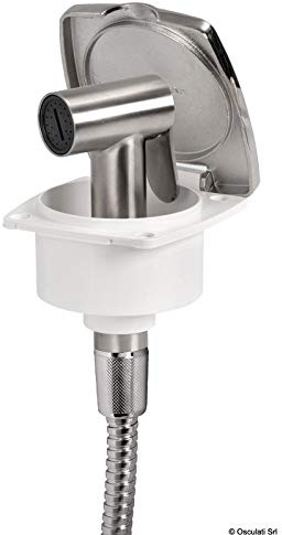 OSCULATI Doccia New Edge Inox Doccia Tiger Tubo Inox 2,5 m