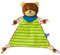 Ravensburger ministeps 4155 Schmuse-Bär 4155, Kuscheltier und Schmusetuch mit Rassel, Baby Spielzeug ab 0 Monate