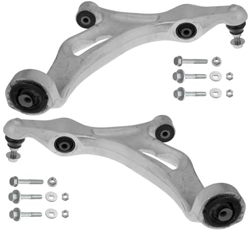 2x Querlenker 2x Schrauben Satz Vorderachse für Audi Q7 4L 4M für Porsche Cayenne 92A für VW Touareg