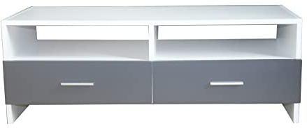 HTI-Living Lowboard Thekla 9359 TV-Bank Weiß-Grau