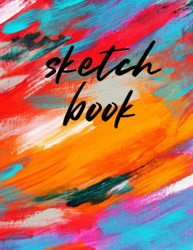 Sketch Book: Notebook for Drawing, Writing,Doodling or Sketching:120 Pages,, 8.5 x 11:Premium Abstract Cover.