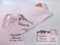 Geschenk-Set New Baby ★ Babydecke mit Namen + Rosa Hase ★ Baby-Shower ★ Geburt ★ (Rosa - Hase)