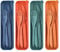 Noewmub Plastik Besteck Mehrweg Set, 4 Sets Reise Besteck mit Etui, Camping Besteck Set, Tragbare Utensilien, für Lunchbox, Schule, Picknick, Reisen, Camping oder den täglichen Gebrauch (4 Farben)