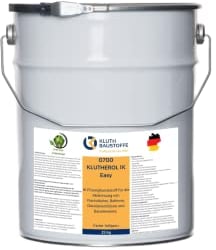 Flüssigkunststoff 1K KLUTHEROL Easy Abdichtung - 4KG zur Abdichtung von Flachdächer, Balkone, Detailanschlüsse und Bauelemente