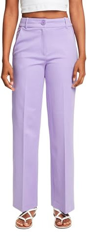 ESPRIT Collection Damen 991eo1b304 Hose, Lavender, 32
