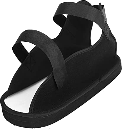 HUSHUI Post-OP-Schuhe, Schuh-Fußschutz-Gussschuhe, Schuhe Zur Wiederherstellung von Fußbrüchen mit Offenen Zehen, Fußstützen, Gesundheitsversorgungsausrüstung(M)