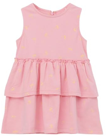 s.Oliver Baby - Mädchen 2130669 Stufenkleid mit Volants und Print