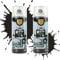 Etrexonline Pintura en Spray Ultra Mate a la Tiza, Chalk Paint Spray, Ideal para Metal,Madera y Cerámica, Acabado de Estilo Vintage - Colores Negro Puro (400ml, 2 Unidades)