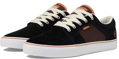 Etnies Men's Barge LS Skate Shoe, Black/Brown, 10 UK
