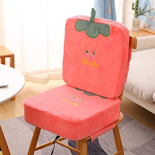 IIQI Rehausseur de chaise, Coussin Rehausseur Enfant Portable Eponge Confortable Coussins, Adapté pour les Repas des Jeunes Enfants. (B)