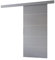 MINIO go for it - Schiebetür Komplettset CLEAN B, 106 cm Breit, Schiebetüren, Wandmontage, Schiebetürsystem, Zimmertüren - Grau Matt