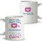 LolaPix Regalo para compañera de trabajo. Taza personalizada. Tazas de cafe. Regalo compañera trabajo. Regalo amiga. Taza cerámica 330 ml.