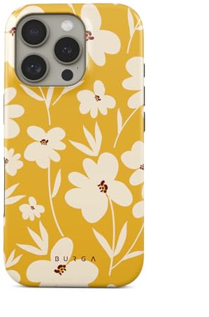 BURGA Unisex Phone Case for iPhone 16 Pro – Dual-Layer Hybrid Design with Shock-Absorbing TPU & Durable Exterior, Scratch-Resistant Finish and Raised Bezel Edge for Screen Protection & Daily Use