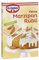 Dr. Oetker Feine Marzipan Rübli 4er Pack, 4 x 42 g, Halbrelief-Figuren in Möhrenform, Marzipan-Dekor zum Verzieren von Karottenkuchen, essbare Kuchen- & Tortendekoration