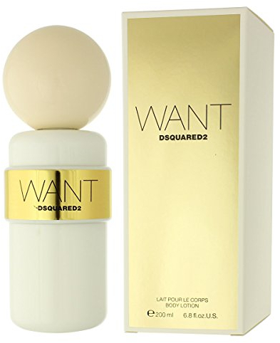 Dsquared2 Want femme/women, Body Lotion, 1er Pack (1 x 200 ml)
