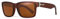 WQZYY&ASDCD Sonnenbrille Herren Damen Quadratische Polarisierte Männer Sport Stil Fahrfischer Objektiv Brille Male-C5_Brown_Frame