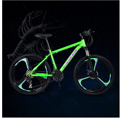 NENGGE Hardtail MTB 26 Zoll Mountainbike für Herren Damen, Erwachsenen Fahrräder mit Scheibenbremsen, Rahmen aus Kohlenstoffstahl,Cancer,24 Speed