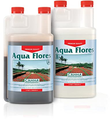 Engrais AQUA FLORES A+B floraison - 2x1L - CANNA