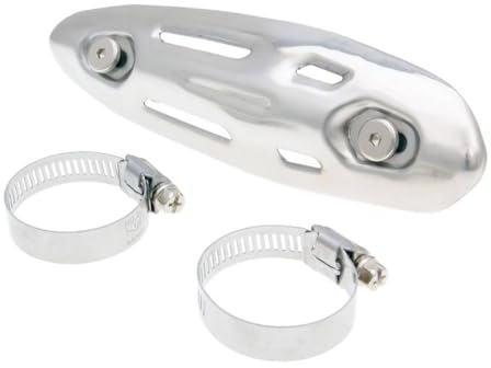 2EXTREME Hitzeschild/Auspuffblende für Krümmer kompatibel mit 4-Takt Roller