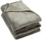 ZOLLNER Kuscheldecke in 220x240 cm - kuschelige und warme Sofadecke - waschbar bis 30°C - Zeitloses Mikrofaser in Taupe - Hotelwäschequalität - Oeko Tex® Zertifiziert