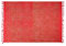 Pareo Sarong Tuch Damen - Wickelrock Strand - Strandtuch Blickdicht als Wickeltuch oder - Handtuchkleid und Wickelkleid Damen - Handarbeit aus Fair Trade Herstellung Batik Rot Töne
