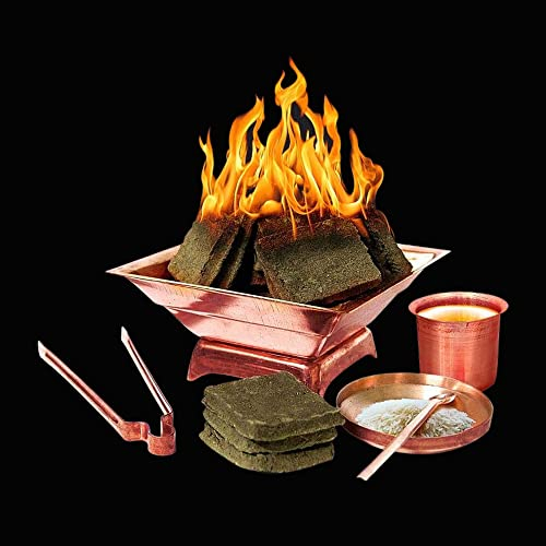 Vishaka Arts AGNIHOTRA Products Yadniya Kuhdung und Havan Set