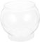 BCOATH Bocal À Poissons Transparent Plastique Petit Aquarium Rond pour Bureau Et Décoration pour Poissons Rouges Et Plantes Aquatiques Résistant Aux Chocs Et Durable pour Longue Durée Utilisation