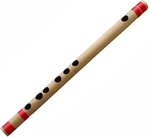 Anfänger / Profi Bambus Querflöten Indische Bansuri (B Melodie Holzblasinstrumente 25 cm