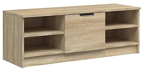 vidaXL TV-Schrank Sonoma-Eiche 102x35,5x36,5 cm Holzwerkstoff