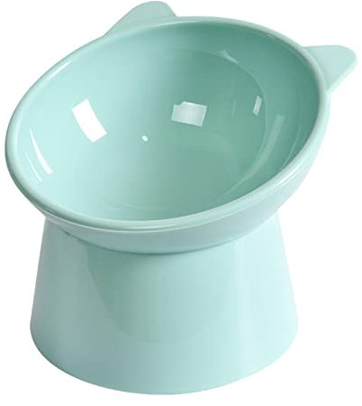 Gamelle surélevée pour chien, mangeoire anti-stress, gamelle inclinée en céramique facile à nettoyer, bol de nourriture surélevé pour chat, station d'alimentation pour animaux de compagnie, bols d'eau
