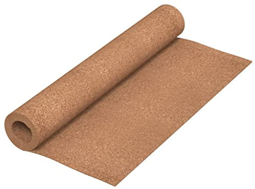 Rouleau de Liège, Rouleau Liège Isolation acoustique et thermique Rouleau de liège 100x200 cm 5 mm