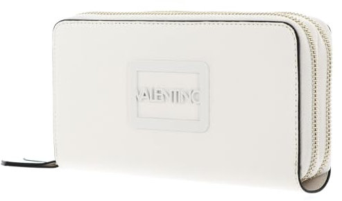 VALENTINO Trafalgar VPS7QU47 Zip Around Wallet; Farbe: Weiß, Weiß